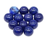 Perline Levigate In Quarzo Mini sfere di cristallo da 16 mm, pietre, tascabili, chakra, globo, perline, gemme minerali, campioni, decorazioni for la casa(Color-18,5 PCS)