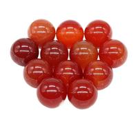 Perline Levigate In Quarzo Mini sfere di cristallo da 16 mm, pietre, tascabili, chakra, globo, perline, gemme minerali, campioni, decorazioni for la casa(Color-28,50 PCS)