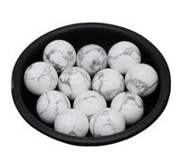 Perline Levigate In Quarzo Mini sfere di cristallo da 16 mm, pietre, tascabili, chakra, globo, perline, gemme minerali, campioni, decorazioni for la casa(Color-43,5 PCS)