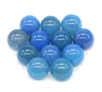 Perline Levigate In Quarzo Mini sfere di cristallo da 16 mm, pietre, tascabili, chakra, globo, perline, gemme minerali, campioni, decorazioni for la casa(Color-07,5 PCS)