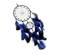 Perline luminose buio Acchiappasogni Scacciapensieri Nappe piumate Decorazione da appendere alla parete Acchiappasogni Ornamento Regalo con piume