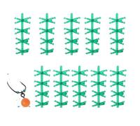 Perline Morbide Fisse Da - 10 Stringhe Morbide E Leggere Attrezzatura Da,Perline Da Acqua - Per Kayak Traina Alto Mare Acque Costiere Acqua Ponte Riva Surf Fiume Lago Stagno Spiaggia Spiaggia