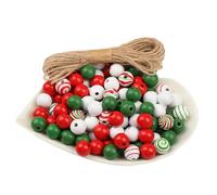 Perline Natalizie Per Realizzare Gioielli | Kit Realizzazione Gioielli In Collana E Orecchini - Decorazione Per Attività Artigianali Donna Ragazza Festa Party Raduno
