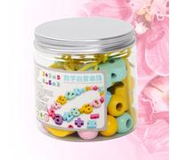 Perline Numeri Bambini Che Imparano Giocattoli Perlina Artigianale