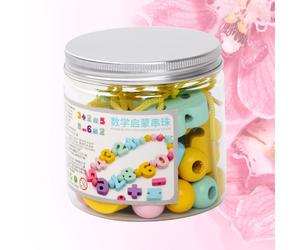 Perline Numeri Bambini Che Imparano Giocattoli Perlina Artigianale