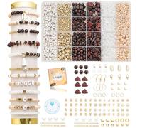 Perline Per Braccialetti Kit Kit per la creazione di, per Gioielli Fai Da Te,pietre preziose naturali,per Gioielli Braccialetti Collane Anelli Orecchini