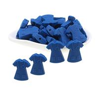 perline per braccialetti, perline in silicone, 100 pezzi di perline in silicone for magliette, magliette, penne, creazione di gioielli, collane, braccialetti, portachiavi, set fai da te(Nagaria)