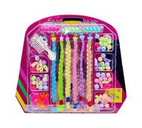 Perline per capelli per ragazze, Perline per capelli per trecce - Perline per capelli a forma di cartone animato per bambini | Graziosi ornamenti per capelli, decorazioni creative per capelli per raga