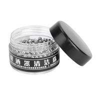 Perline per pulizia decanter da 500 pezzi, perline per detergente per bottiglie in acciaio inossidabile da 3 mm, palline per pulizia per decanter per vino, bottiglia, narghilè, caraffa e vaso