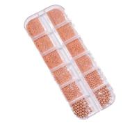 Perline per unghie per ragazze | Piccole perle per unghie, per il fascino delle unghie, 3D, dimensioni miste, manicure, argento, oro, perline di caviale per la decorazione di gioielli