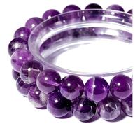 Perline pietra naturale ametista 10mm, gioielli, regali, fai da te