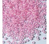 Perline Rocaille da 4 mm, rosa, 4 mm