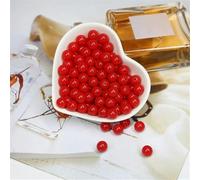 Perline rotonde acriliche color caramella da 3,0 mm a 12 mm, palline sciolte, perline distanziatrici per lavori di cucito e creazione di gioielli - Siam - 3,0 mm, 1000 pezzi