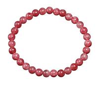 Perline rotonde in pietra naturale for donne e ragazze, gioielli, bracciali con gemme, accessori(Beads 6mm,19cm 7.5inch)