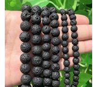 Perline rotonde opache in pietra amazzonite per la creazione di gioielli Perle Gemma Perline sciolte fai da te Bracciale Collana 4/6/8/10/12mm-Opale-4mm 91 pezzi-gomma lava-10mm 37 pezzi