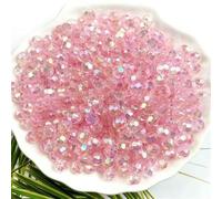 Perline trasparenti in acrilico AB per tende da porta, perline di simulato, fai da te, borsetta multicolore, design sfaccettato, stile popolare, colore 15-3,0 mm