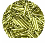 Perline tubolari lunghe 2x12mm, perline di vetro ceco, perline distanziatrici per gioielli fai da te, austriaco all'ingrosso-5L29-circa 500 pezzi 32 g