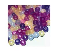 Perline UV da 1000 pezzi, perline di plastica reattive ai raggi UV che cambiano colore e si illuminano