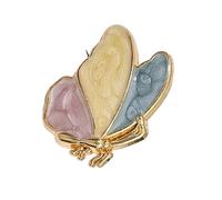 Perline Versatile Ago Gioielli Per Abiti Cappotti Decorato Con Una Base Stabile In Lega Di Metallo E Farfalla Revers Spilla Di Perline, Taglia unica, come descritto