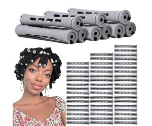 Perm, 60 pezzi, piccole aste rotonde per capelli - Forniture per curling manuale da donna - Strumenti per parrucchiere - Beauty - Salone di bellezza Home Styling Convenience: Questo