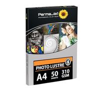 PermaJet Photo Lustre 310gsm | A4 50 fogli | Carta fotografica lucida per stampante a getto d'inchiostro