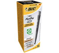 Permanent Marker 1445 Bic - nero - tonda - 1,1 mm - 8209021 (conf.12)