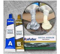 Permanent Metal Repair Paste Set, Magic Metal Mending Agent, Industrial Heat Resistance Cold Weld Metal Repair Paste for Metal, Plastic & PVC, Wood, Concrete - Miracle Welding Glue