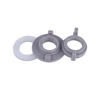 Permanente 4 Piedi Acqua Fredda Rubinetto Rinforzato Dado ABS Sostanza Impermeabile Piano per Bagno Cucina Tubazioni Sostituzione ABS Rubinetto Dado Parte di Ricambio