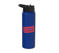 Permanently Closed Vita Sociale Chiusa Stainless Steel Insulated Water Bottle