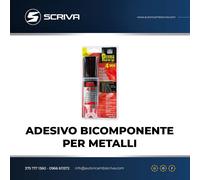 PERMATEX - Permapoxy, adesivo per metalli - 2x25 ml