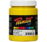 Permaset Aqua Supercover - Inchiostro per stampa su tessuti, 300 ml, colore giallo