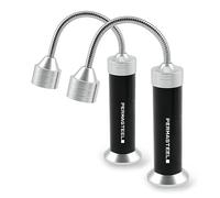 Permasteel Accessori per Barbecue | Illuminazione per Grill | Luce per Grill con Base Magnetica | Lampada LED per Esterni | Lampada da Grill Regolabile con Batterie | Confezione da 2 Pezzi