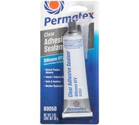 Permatex 80050, Silicone RTV trasparente, Sigillante adesivo, 85 g