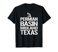 Permian Basin Midland Texas Oilfield Pumpjack Maglietta