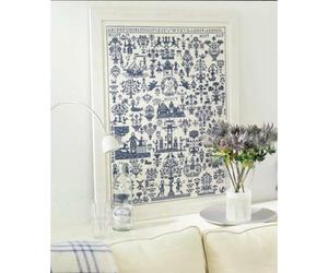 Permin Anno 1830 - Kit per ricamo a punto croce, colore: blu