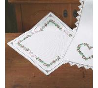 Permin Hardanger - Tovaglia con motivo a bacche