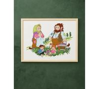 Permin Kit per ricamo a punto croce