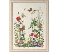 Permin Kit per ricamo a punto croce, 8 farfalle