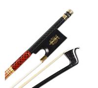 Pernambuco arco per violino 4/4 bastone in fibra di carbonio arco dritto ad a...