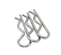 Perni a forcella, Kit assortimento di coppiglie in acciaio inossidabile | Diverse dimensioni, for camion, trattori, tosaerba: accessori di fissaggio(M1.2x20mm (400PCS))