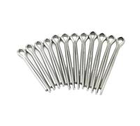 Perni a forcella, Kit assortimento di coppiglie in acciaio inossidabile | Scenario di utilizzo di 3 scatole di dimensioni multiple: for la riparazione di auto, camion, tosaerba(M2-M2.5 (260pcs/box))