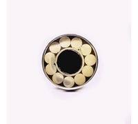 Perni a mosaico per coltelli Rivetti per coltelli, Rivetti a mosaico da 6 mm for decorazioni a vite for manici di coltelli, 21 stili, lunghezza 90(Style 1)