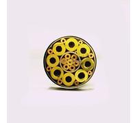 Perni a mosaico per coltelli Rivetti per coltelli, Rivetti a mosaico da 6 mm for decorazioni a vite for manici di coltelli, 21 stili, lunghezza 90(Style 10)