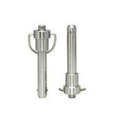 Perni A Sgancio Rapido 1Pc Perno A Sgancio Rapido Bullone Testa A Sfera Blocco Spille Spina Con Maniglia Ad Anello Tirare PIN In Acciaio Inox Diametro 6/8/10(MT194-8mm,20mm)