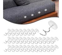 Perni a Torsione Divano, Chiodi a Spirale Divano, Twist Pins, 100PCS Perno Fisso per Divano Perno Intrecciato Antiscivolo Chiodi per Tappezzeria per Decorazione Riparazione Divano Chair