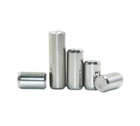 Perni Cilindrici Con Asta Tonda Solida In Acciaio Inossidabile 304 for Perno Parallelo Locat Con Diametro Di Strumento Artigianale Fai-da-te(M1 (50Pcs),6mm)