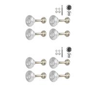 Perni del cofano con chiusura rapida 8 pezzi Chiusure a clip del paraurti con chiusura a scatto del cofano con pulsante a sgancio rapido Argento