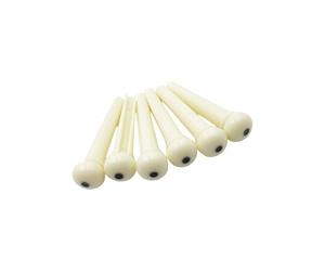 Perni del ponte della chitarra acustica dei materiali dell'ABS di durevolezza con il trasferimento delle vibrazioni migliorate per i toni chiari dei perni del ponte