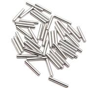 Perni di centraggio in acciaio inossidabile, 50 pezzi di perni centraggio in acciaio inossidabile, diametro 6 mm, lunghezza 6-12 , for mensole for prodotti in legno, ingegneria, 8(Length 12mm)