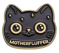 Perni di smalto per gatti carini, spille personalizzate per gatti alieni, gioielli animali dei cartoni animati, Klein, Metallo non prezioso